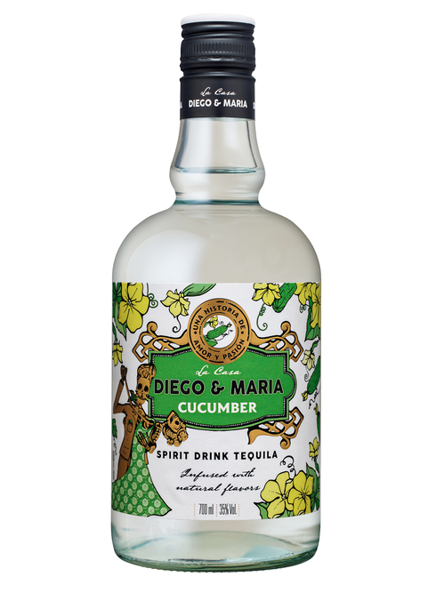 Текіла Lа Casa Diego & Maria Cucumber 35% 0.7 л 